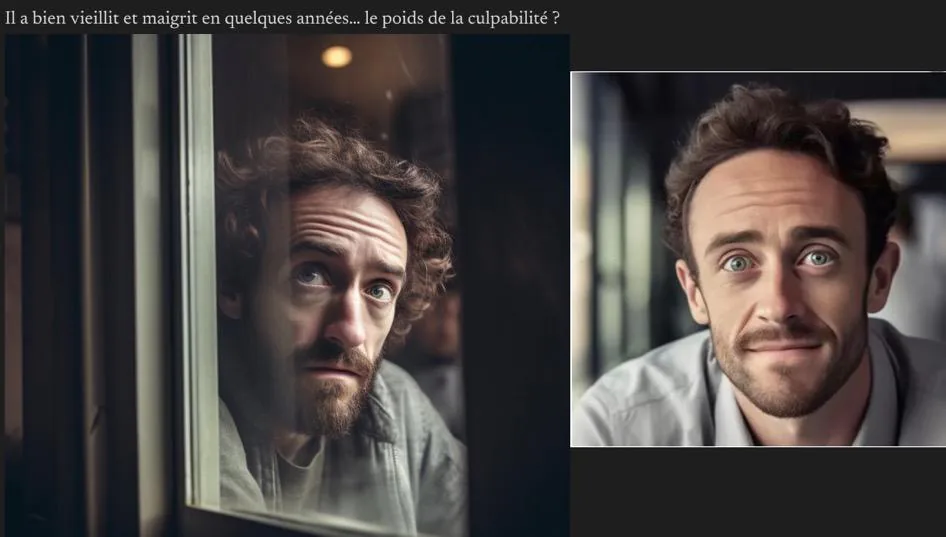Une image contenant Visage humain, personne, capture d’écran, homme
Description générée automatiquement